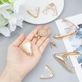 thumbnail image 4 of 12Pcs 6 Styles Iron Toe Covers Golden Toe Protectors for Pointed Toe High-Heeled Shoes Metal High Heel Protectors Elegant High Heels Tip Cover Shoes Protection Repair Decoration, 4 of 9