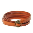 thumbnail image 1 of Aleación Cinco Vueltas Brazalete de material cuero Brazalete para Mujeres marrón Fernando Pulsera de múltiples capas de moda, 1 of 5