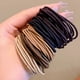 thumbnail image 2 of 100 piezas de coleteros elásticos para el cabello, accesorios para el cabello, 2 of 6