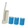 thumbnail image 4 of Kit de cepillo de inodoro con varilla para inodoro, sistema de limpieza de inodoro montado en la pared Sabor al océano, 4 of 7