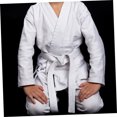 thumbnail image 3 of WRITWAA 2Pcs Karate Belt White Hemp Versatile for Adult and Youth Use, 3 of 8