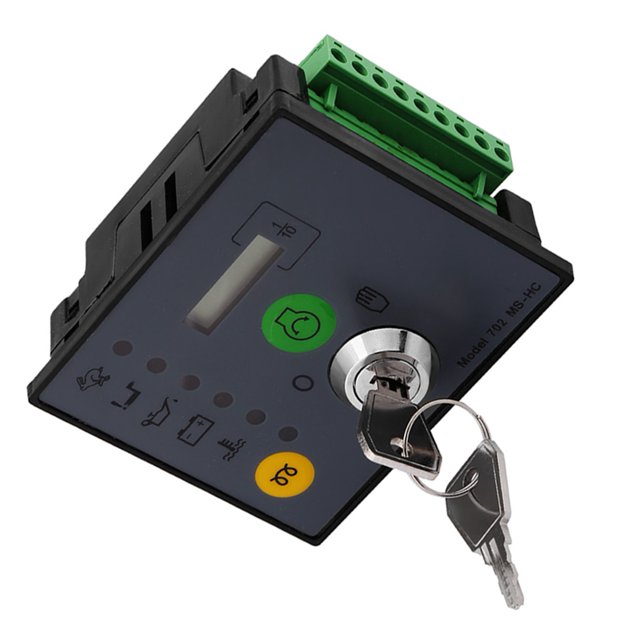 Generator Manual Start Panel, Microcomputer Control Generator Set Controller Manually Started and Stopped Generator