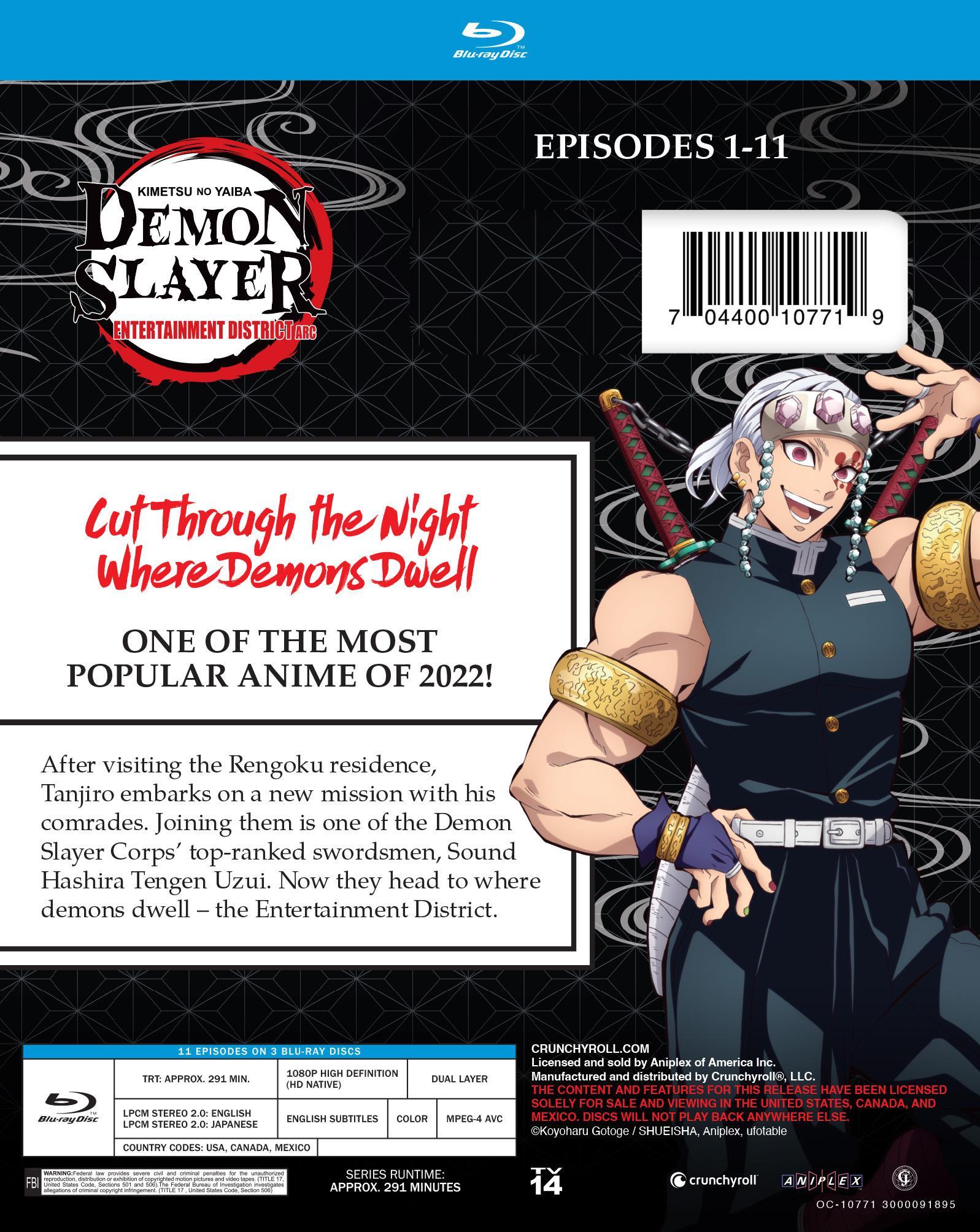Demon Slayer: Kimetsu no Yaiba - Entertainment District Arc (Blu-ray Crunchy Roll) - image 4 of 5