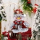 thumbnail image 5 of Adornos navideños, Regalos navideños, Colgante de tela navideño, Muñeco navideño pequeño, Colgante pequeño para árbol de Navidad, Adornos para colgar en el árbol de Navidad, Colgante pequeño de regalo, 5 of 6