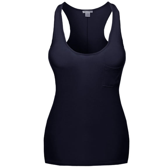 FashionOutfit Women's Super Strech Soft Cotton Spandex Sleeveless Tank tops