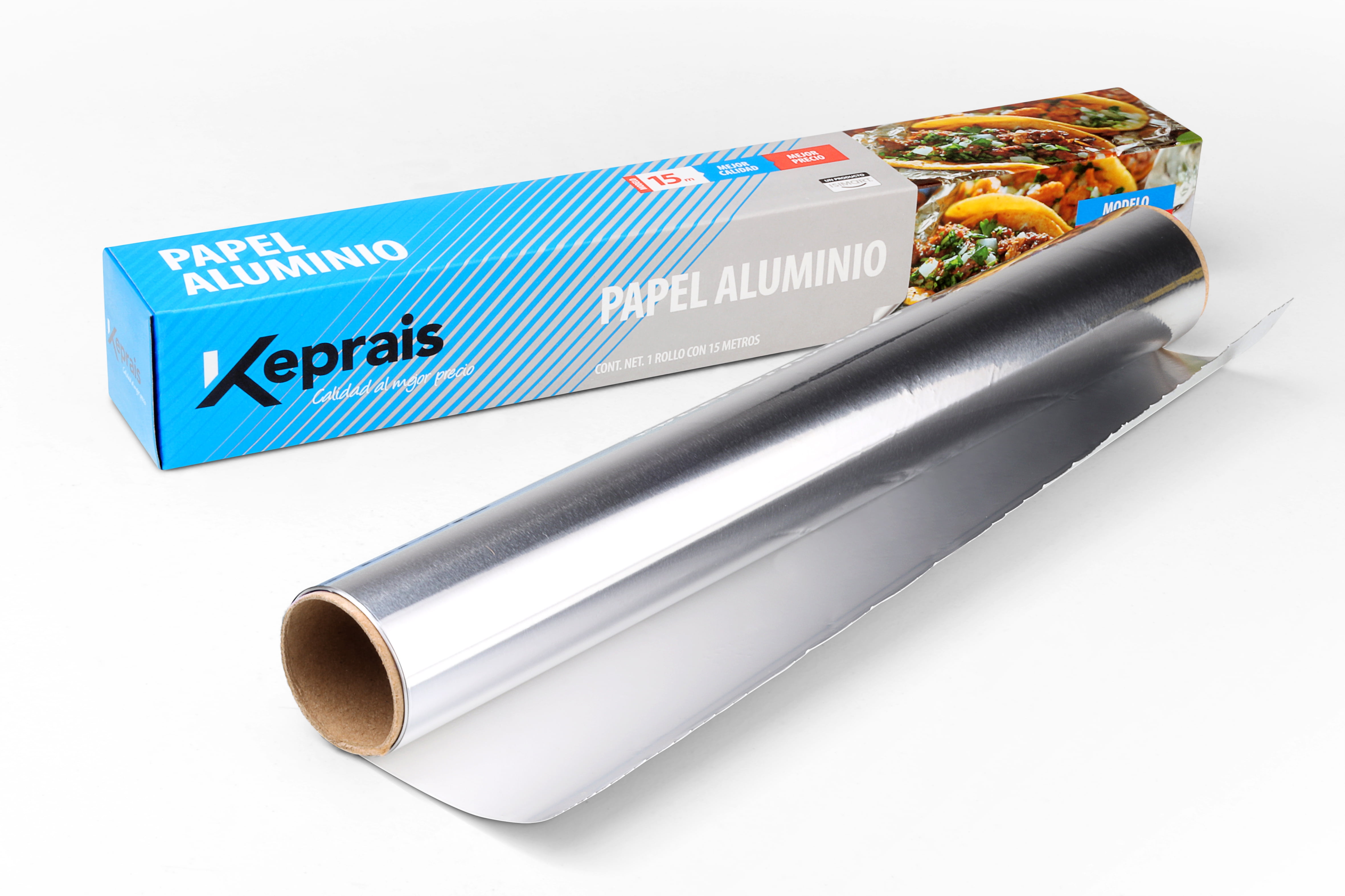 Caja de Rollo de Aluminio 15 m Keprais 24 piezas | Walmart en línea
