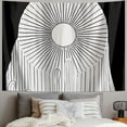 thumbnail image 2 of Orinice Sunburst Tapestry Wall Hanging Unique Style Graphic Tapestries Home Wall Decor Art for Living Room Bedroom Apartment Farmhouse Dorm 40x30inch, 2 of 6
