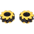 thumbnail image 4 of Bgsha Roue de Mecanum à 1 Kit Roue Omnidirectionnelle Accessoires de Pièces Détachées de Voiture Robot Intelligent, 4 of 7