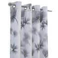 thumbnail image 7 of Ophelia Light Filtering Grommet Curtain Panel 52 x 108 in White Grey, 7 of 7