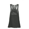 thumbnail image 1 of Fairy Grandmother Women's Fashion Sleeveless Flowy Racerback Workout Yoga Tank Top Charcoal Grey Medium, 1 of 3