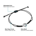 thumbnail image 4 of Uxcell Pulseras de Voleibol, 2 Pcs Regalos de Voleibol Pulseras Trenzadas en Negro y Blanco, 4 of 6