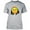 Gray, variant on Smoking Funny Emoji Printed Funny T-Shirt Mens Outfit Color Sport Gray Tee Medium