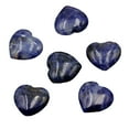 thumbnail image 2 of Decoración del hogar, decoración de habitaciones, decoración de paredes, piedra de ágata de cristal natural de 20 mm, adorno pequeño en forma de corazón sin agujeros, piedra desnuda, decoración DIY, p, 2 of 2