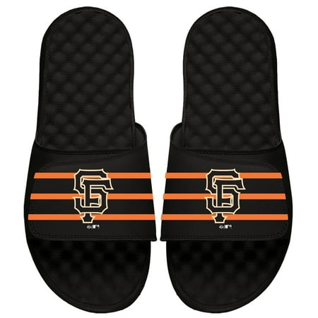 

San Francisco Giants ISlide Youth MLB Stripe Slide Sandals - Black