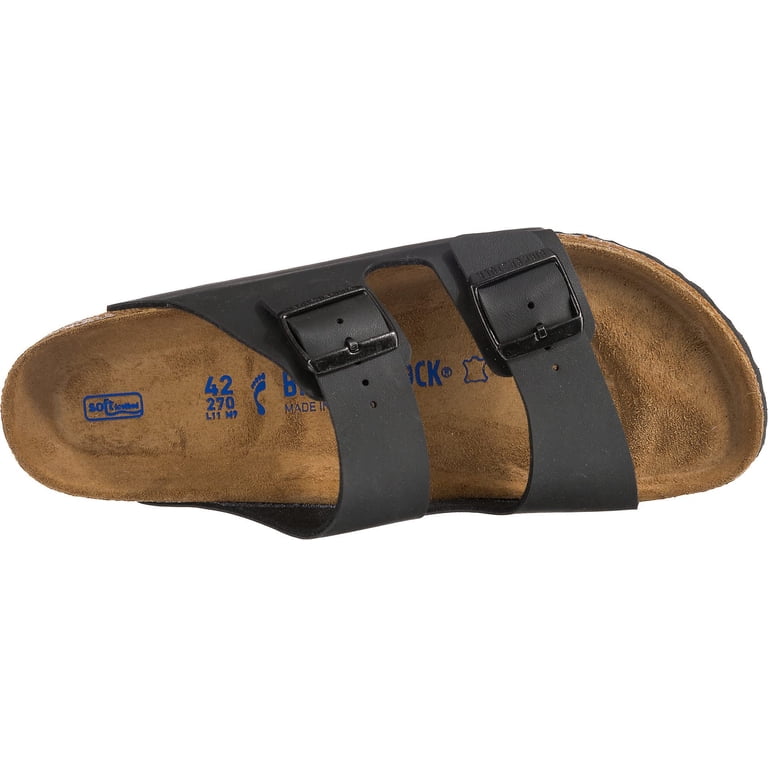 BIRKENSTOCK Women's BIRK-551253 Arizona Sandals, Black, 37