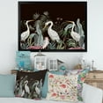 thumbnail image 3 of Designart 'Chinoiserie With Peonies and Birds III' Traditional Framed Art Print, 3 of 4