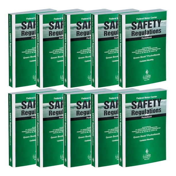 Federal Motor Carrier Safety Regulations Pocketbook 10pk. (Softbound