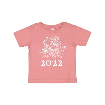 

Inktastic 2022 Chinese New Year Tiger Gift Baby Boy or Baby Girl T-Shirt