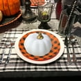thumbnail image 4 of Adorno De Calabaza De Espuma Adornos de calabaza para Halloween (12 unidades) - Decoración de espuma blanca para escenas festivas - 7,5 x 7,5 x 6,5 cm Rkxzt, 4 of 8