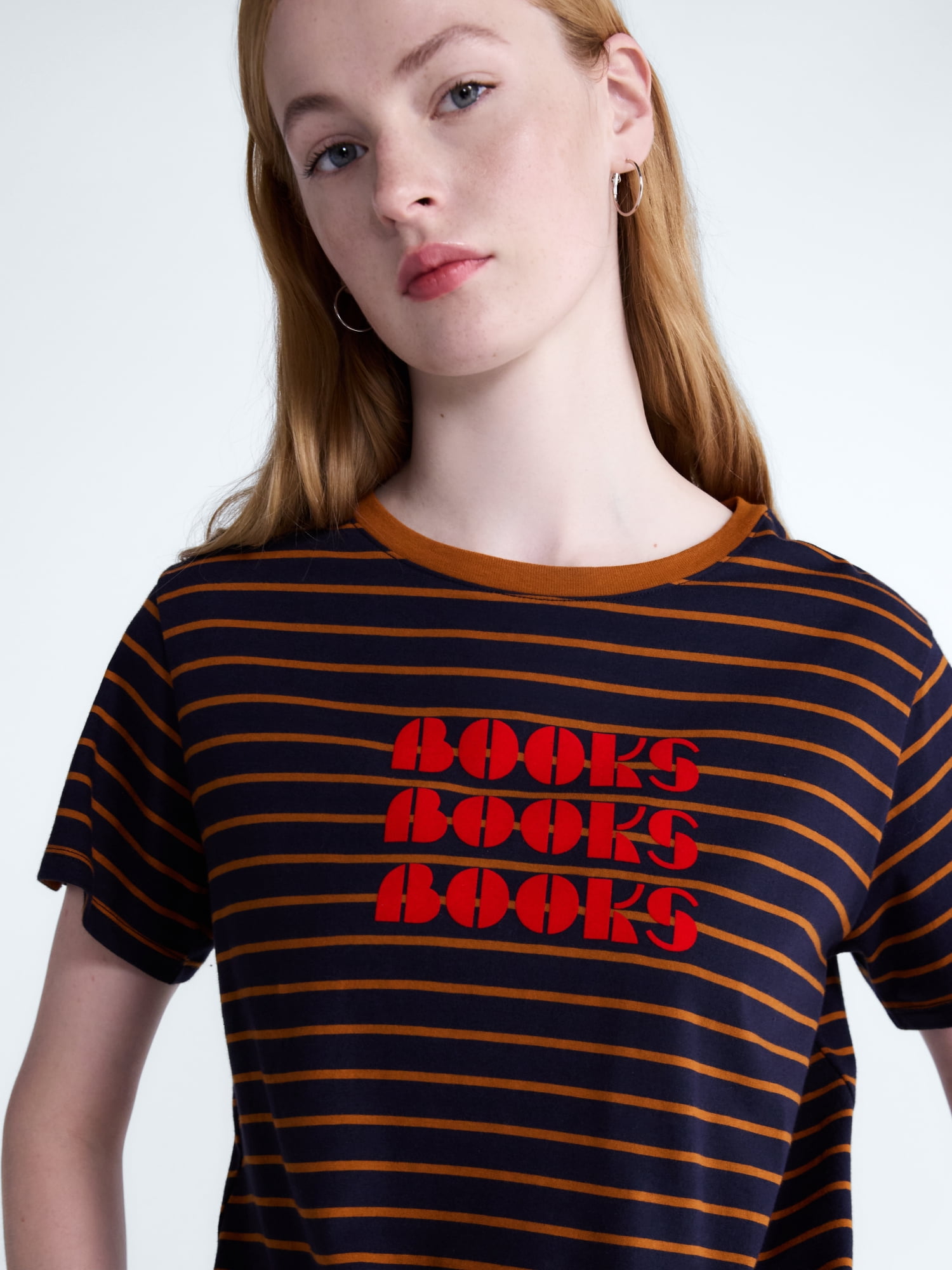 Free Assembly Women's and Women's Plus Cotton Cropped Boxy Tee with Short Sleeves, Sizes XS-4X