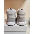 thumbnail image 4 of Women's Size 6.5 Air Jordan 1 Mid SE Particle Grey Suede DO7139-002, 4 of 6