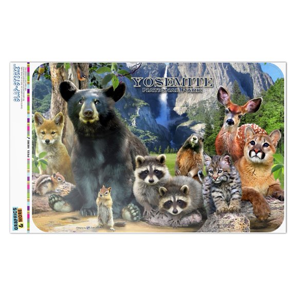 Yosemite National Park California CA Animals Bear Raccoons Beaver Chipmunks Home Business Office Sign