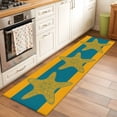 thumbnail image 3 of Starfish Washable Runner Rugs 2'x6', Summer Beach Low Pile Throw Entryway Rug Non-Slip Sturdy Edge Binding Carpet for Indoor Bedside Entrance Bedside, 3 of 9