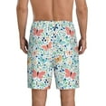 thumbnail image 2 of Balery Butterflies Men's Cotton Knit Pajama Shorts Waistband & Pockets,Short Pajama Pants-Small, 2 of 8