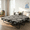 U4, variant on TimberVibe Studio Queen 4" Medium Gel Memory Foam Mattress,sofa mattress replacement with Breathable Washable Cover for Sleeper Sofa, CertiPUR‑US(Only Mattress)