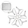 thumbnail image 2 of Naiovety 12 Clips elásticos 6 lados soporte para sábanas sujetador fijación pinzas antideslizantes mantas ajustables correa tirantes Hotel Juegos de cama, 2 of 6