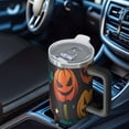 thumbnail image 6 of Halloween Colorful Jack Lanterns Tumbler with Handle and Lid,40oz Double Wall Vacuum Insulated Tumbler,Cups Gift for Women and Men, 6 of 7