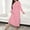 #8#Pink, variant on WCJM Sleepshirts Plus Size Casual Sleep Dress Women's Plus Heart Print Long Sleeve Round Neck Medium Stretch Loose Nightdress Women's Plus Size Nightgowns Holiday Season