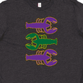 thumbnail image 4 of Inktastic Mardi Gras Celebration Funny Crawfish Youth T-Shirt, 4 of 5