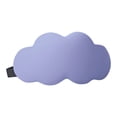 thumbnail image 2 of Sleep Eye Mask,Soft Cloud Shaped 3D Sleep Mask,Lightweight Light-Blocking Eye Mask for Side Sleepers Travel Meditation,Adjustable Elastic Strap Sleeping Mask(Purple), 2 of 8