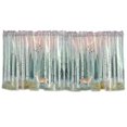 thumbnail image 7 of Yayeee Kitchen Curtains Tier Set of 2 Light Filtering 57"x24" Over Sink Window Panels, Green Deer, 7 of 7