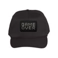 thumbnail image 1 of Gravity Threads Game Over Patch Cotton Twill Cap - Black, 1 of 2