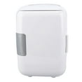 thumbnail image 4 of Car Fridge 4 Liters Durable ABS Cosmetic Storage Detachable Partition Portable Mini Fridge for Food Cosmetic Car White, 4 of 5