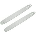 thumbnail image 1 of Uxcell 2pcs 16" Chainsaw Guide Bar  LP .058 Gauge Small Mount Replacement Accessories, 1 of 2