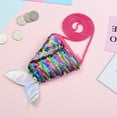 thumbnail image 1 of Mikilon Sequins Children Coin Purses Handbags Zipper Wallets Cute Pouch Key Packet, 1 of 3
