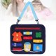 thumbnail image 4 of Tablero ocupado Montessori diseño de bolso de habilidades básicas de tablero ocupado para la educación ANGGREK Otros, 4 of 8