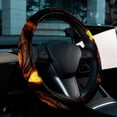 thumbnail image 6 of Halloween 14.5 Inch Printing PVC Leather Auto Accessories Steering Wheel Covers, Car Wheel Cover, Car Wheel Covers, 6 of 6