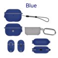 thumbnail image 2 of Earphone Protector Case Silicone Cover With Carabiner Compatible For Airpods Pro 2 2022 Headset Accessories, 2 of 8
