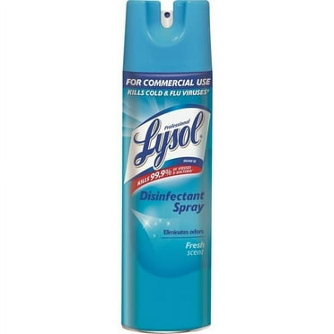 Professional Lysol Fresh Disinfectant Spray Aerosol - 19 fl oz (0.6 quart) - Fresh Scent - 1 Each