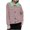 Hot Pink, variant on TKLPEHG Women's Fall Cardigan Sweaters Coats Ribbed Knit Striped Casual Lapel Jackets Long Sleeve Button Winter Trendy Outfits (Mint Green,S)