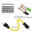 thumbnail image 3 of Cable de ExtensióN Macho Doble de Enchufe de 3 Clavijas de 2 Pies, Adaptador de Cable de 12 AWG 125 V NEMA 5-15P a 5-15P, RV, para Interruptor de Transferencia, 3 of 7