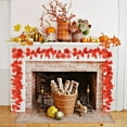 thumbnail image 4 of Fmbmuo Faux Maple Leaf Vine Garland for Fall Decor, Farmhouse Style, Realistic Colors, 4 of 5