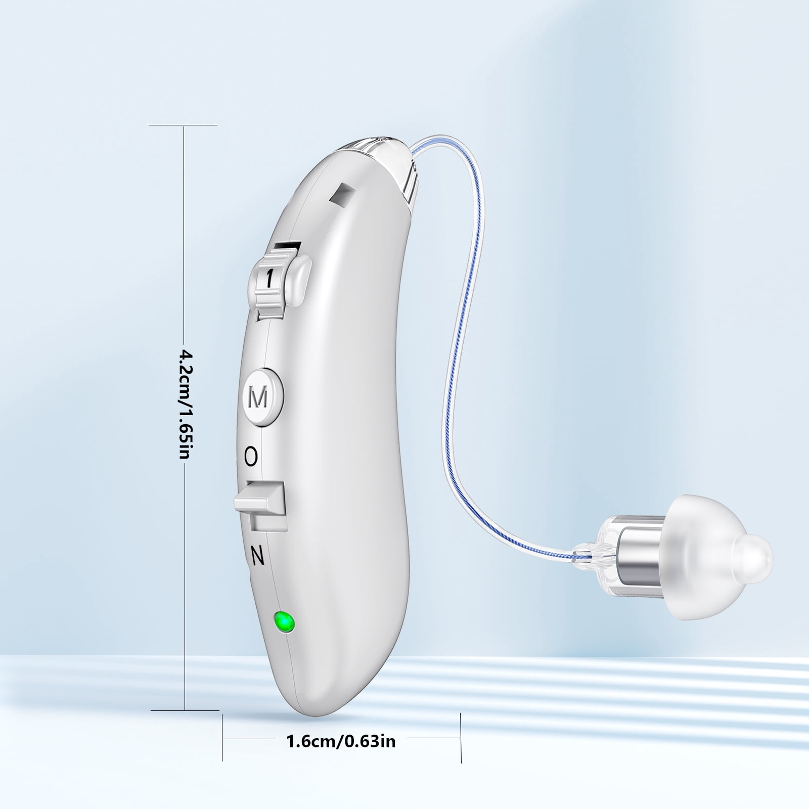 SUWU Rechargeable Hearing Aids for Seniors with Noise Cancelling,Hearing Loss Hearing Amplifiers,Digital Hearing Aid,Sound amplifier with Volume Control