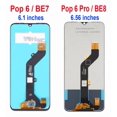 thumbnail image 3 of LCD Touch Screen for Tecno Pop 6 Be7 Pop 6 Pro Be8, 3 of 4