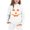 White, variant on Minimalist Classic Jack-o-Lantern Face Kids Halloween Tracksuit, 2Pcs Stretch Polyester Hoodie Jogger Set for Toddler & School-Age Kids(Purple130)