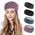 thumbnail image 1 of De Diademas Para Mujer, Diadema De Punto Cálido, Calentadores De Orejas, Bandas Para El Pelo Para Niñas Y Mujeres, Entrenamiento, Lavado De Cara 4 Uds. Inevent HA046270-02, 1 of 6